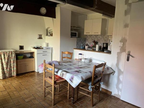 5 minutes d'Hesdin, Maison 3 chambres avec jardin et garage/dépendances.