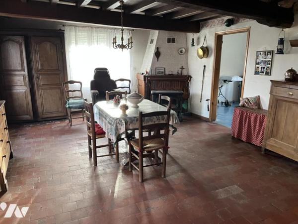 5 minutes d'Hesdin, Maison 3 chambres avec jardin et garage/dépendances.