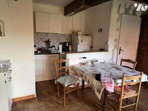 5 minutes d'Hesdin, Maison 3 chambres avec jardin et garage/dépendances.