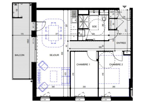 Appartement à vendre 3 pièces 66 m² Annecy