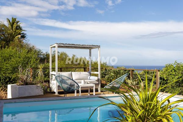 Villa vue mer Les Trois Bassins Littoral