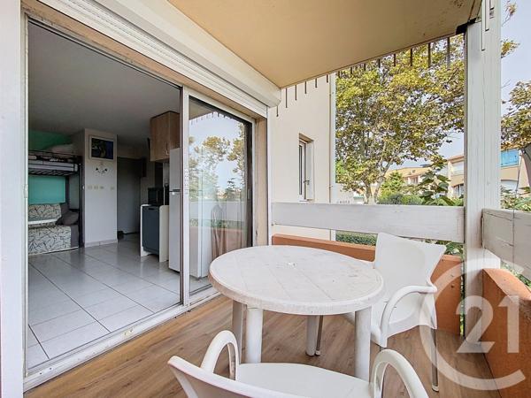 Appartement T2 à vendre  2 pièces - 22,94 m2 LE CAP D AGDE - 34