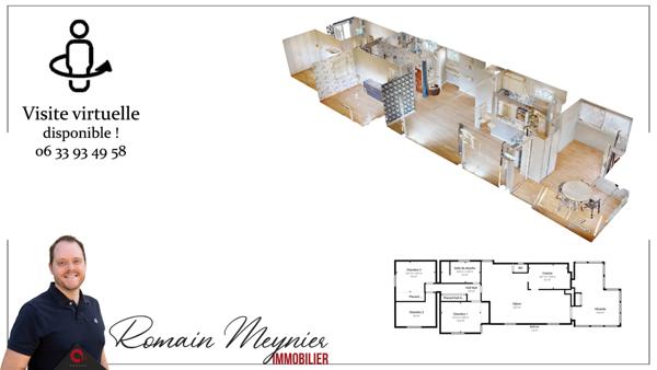 Maison 6 pièces - 150 m² Exclusivité efficity