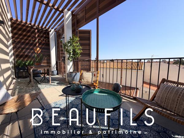 Candillargues (34130) Appartement 4 pièces 85 m² au dernier étage avec une terrasse de 17 m2