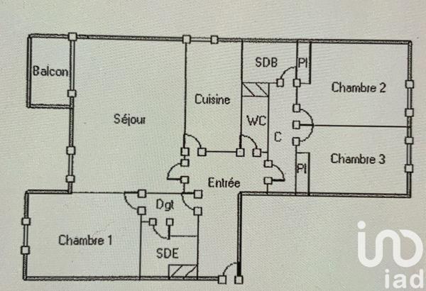 Appartement à vendre 4 pièces 86 m² Dammarie-les-Lys