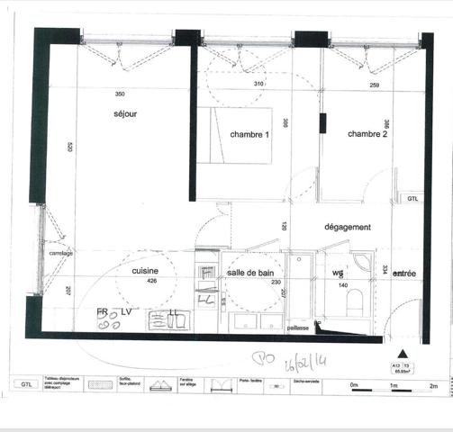 Appartement 3 pièces 65.70 m2 QUAI DE LA MARNE