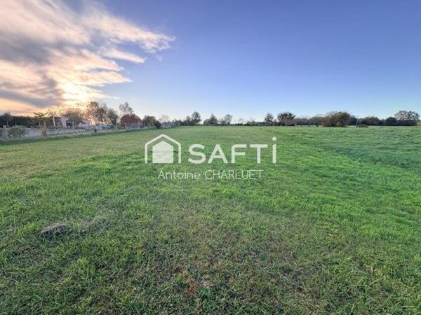 Terrain de 1798m² constructible