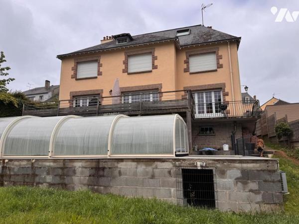 LAVAL, Maison avec piscine et grand terrain