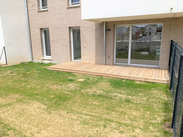 Appartement 3 pièces avec jardin