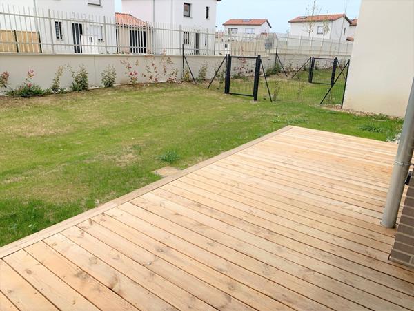 Appartement 3 pièces avec jardin