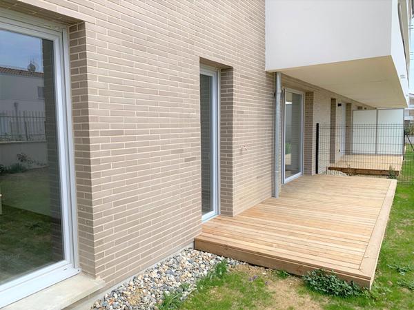 Appartement 3 pièces avec jardin