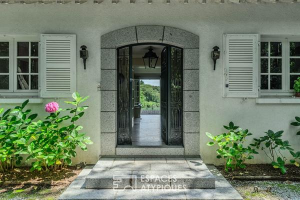 Propriété de charme vue exceptionnelle sur l’Erdre