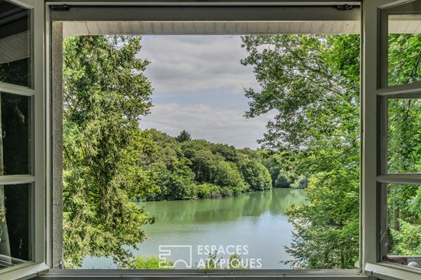 Propriété de charme vue exceptionnelle sur l’Erdre
