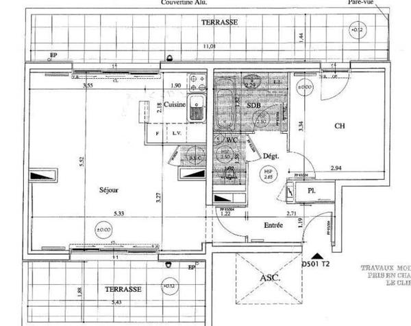 Appartement 2 pièces - 44000 Nantes