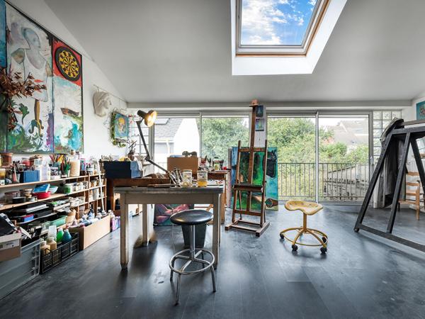 Propriété de caractère avec double loft et atelier d’artiste