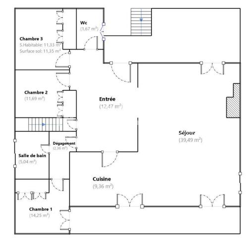 T4 meublé avec jardin, terrasses et garage fermé Toulouse 31500
