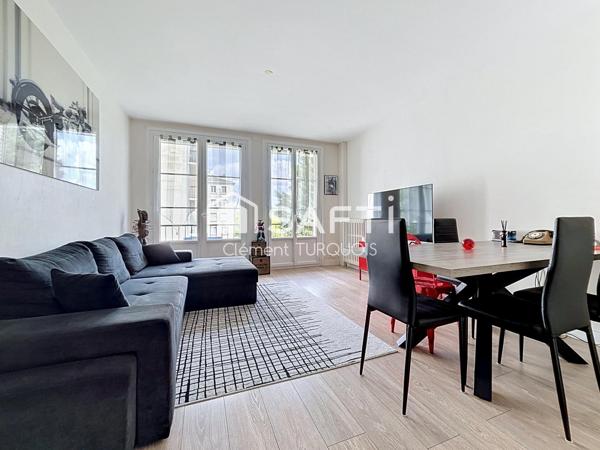 Appartement 71 m² 2 chambres, garage