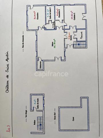 Ensemble de charme & de caractère : château, conciergerie & tour de guêt du XVIIIème près de Saint-Clar (32)
