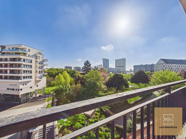 Lille (59800) Appartement 3 pièces de 80,57 m² – Lumineux avec double balcon et vue dégagée