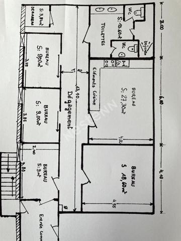 Bureaux Saint Avold  93 m2