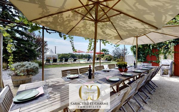 Bergerac (24100) Domaine touristique en Dordogne: 11 gîtes - 5 piscines - tennis - 3,5 hectares