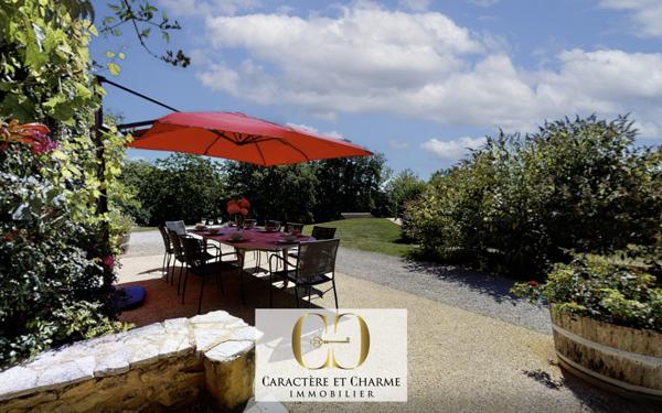Bergerac (24100) Domaine touristique en Dordogne: 11 gîtes - 5 piscines - tennis - 3,5 hectares