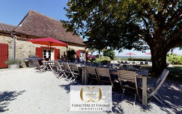 Bergerac (24100) Domaine touristique en Dordogne: 11 gîtes - 5 piscines - tennis - 3,5 hectares