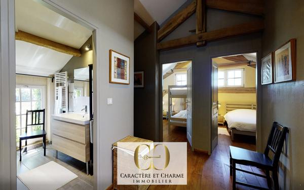 Bergerac (24100) Domaine touristique en Dordogne: 11 gîtes - 5 piscines - tennis - 3,5 hectares