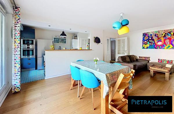 T4 de 81m² avec terrasse de 13m² situé Rue Général Dayan Villeurbanne