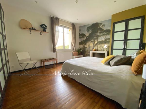 Maison à vendre 6 pièces SAINT GILLES CROIX DE VIE (85) grande maison familiale vue rivière T6 avec garage et sa cour aménagée