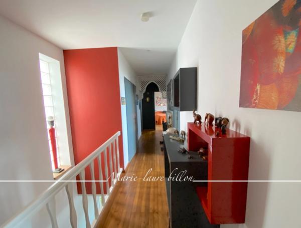 Maison à vendre 6 pièces SAINT GILLES CROIX DE VIE (85) grande maison familiale vue rivière T6 avec garage et sa cour aménagée