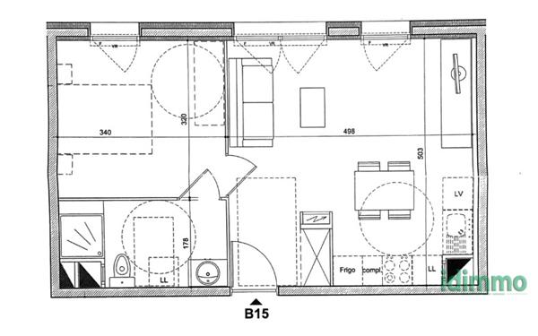T2 Moulin À vent  Lyon (69008)