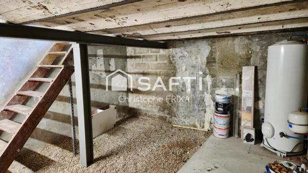Maison T3 57m² habitables, 2 chambres, extérieur au calme