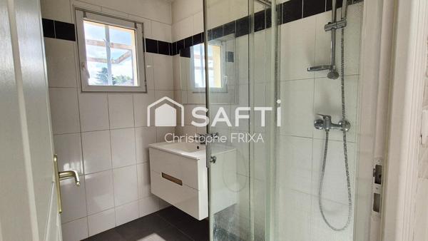 Maison T3 57m² habitables, 2 chambres, extérieur au calme