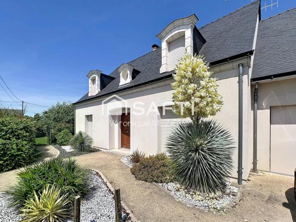 Grande maison familiale avec vie de plain-pied / 4 chambres / jardin /garage /piscine