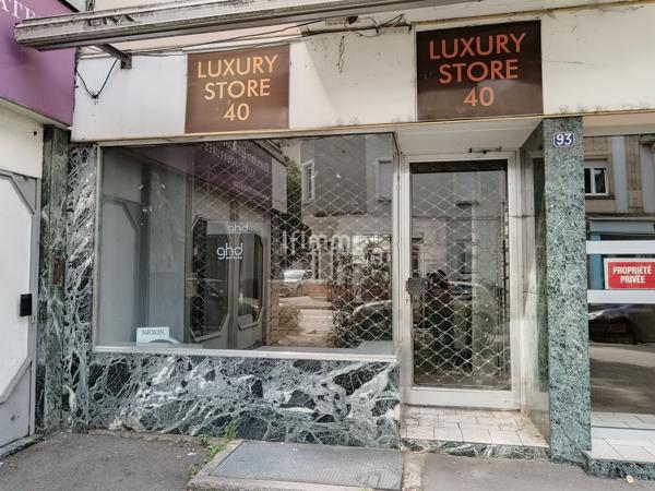 A vendre- local commercial proche centre et gare de Mulhouse