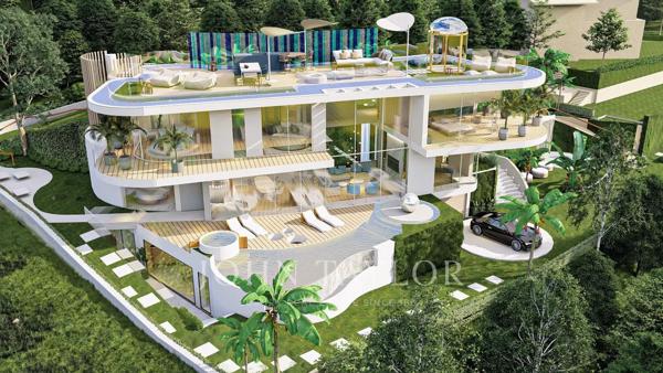 Projet neuf : Villa exceptionnelle avec vue mer panoramique