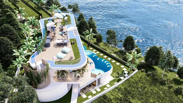 Projet neuf : Villa exceptionnelle avec vue mer panoramique