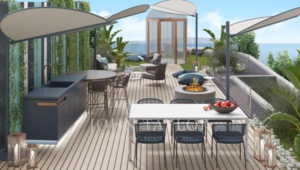 Projet neuf : Villa exceptionnelle avec vue mer panoramique