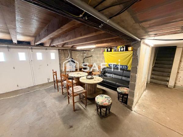 Pavillon sur sous sol