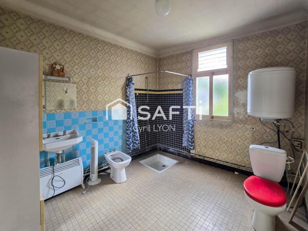 Maison ancienne de bourg à rénover !