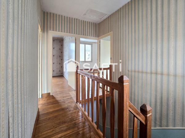 Maison ancienne de bourg à rénover !