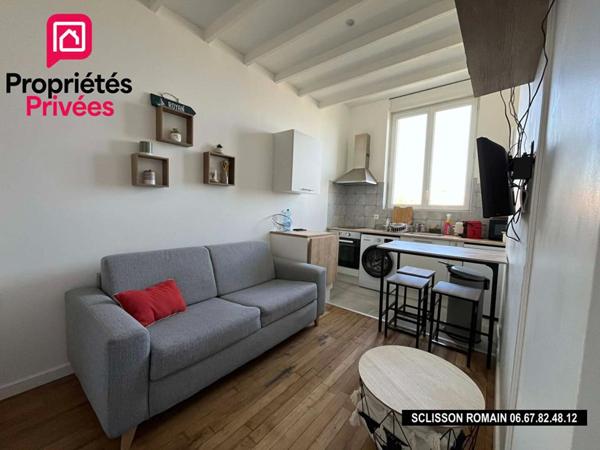 Appartement Royan 2 pièces - IDEAL PIED A TERRE - PROJET LOCATIF - SECTEUR PLAGE DE FONCILLON - PRIX 143 990 HAI