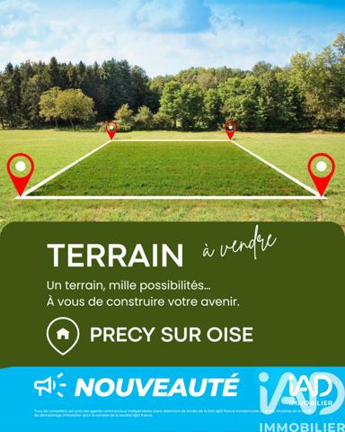 Terrain à vendre 405 m² Précy-sur-Oise