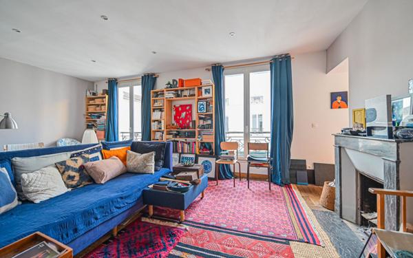 Appartement à vendre    2 pièces • 44,20 m2 Paris 10