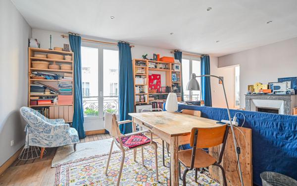 Appartement à vendre    2 pièces • 44,20 m2 Paris 10