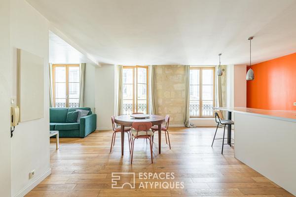 Appartement aux Chartrons avec terrasse et garage