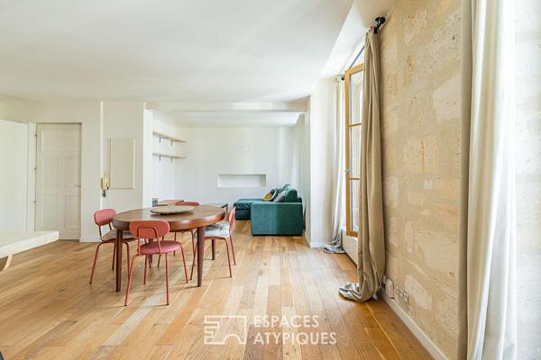 Appartement aux Chartrons avec terrasse et garage