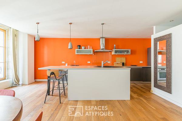 Appartement aux Chartrons avec terrasse et garage