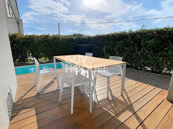 CANOHES, Maison 3 faces, 92 m2, 3 chambres, garage, piscine.